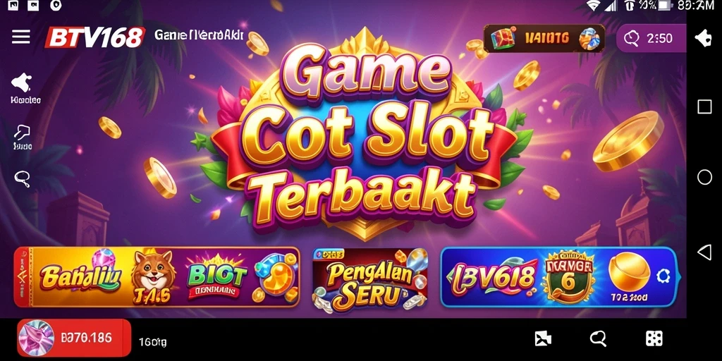 Screenshot dari gameplay Slot BTV168 yang menarik dan interaktif.