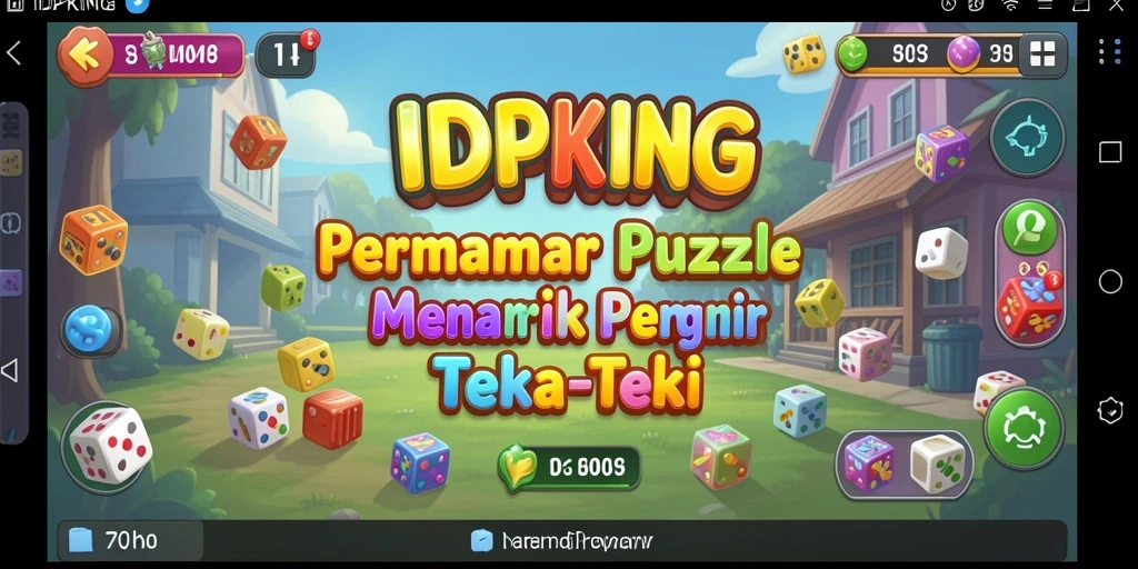 Tangkapan layar gameplay IDPKING yang menampilkan tantangan puzzle menarik.