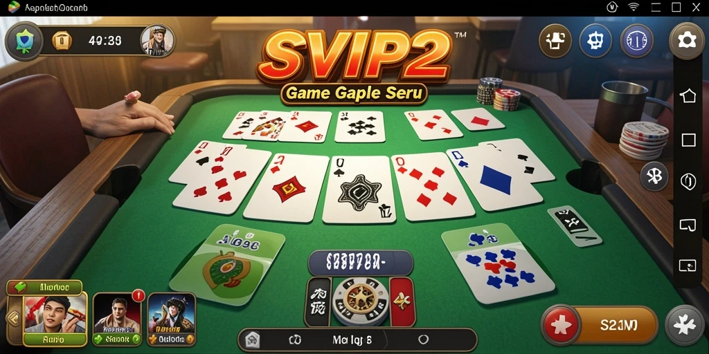 Tampilan gameplay seru dan interaktif dari SVIP2.