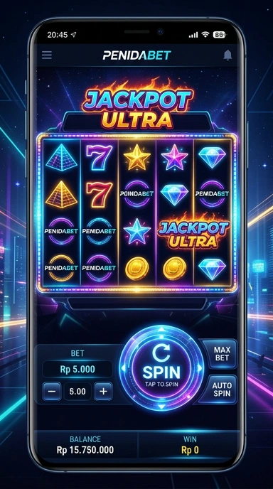 Pengguna sedang mendownload aplikasi terbaru di penidabet dengan cepat.